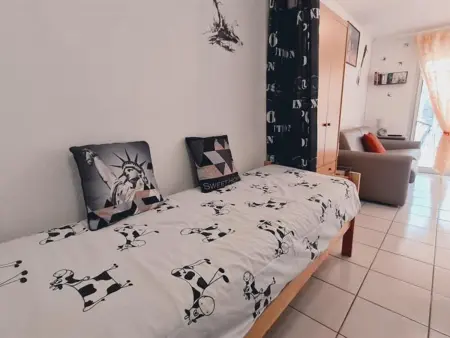 Studio avec jardinet, parking privatif, animaux acceptés - 2 étoiles - Photo 4