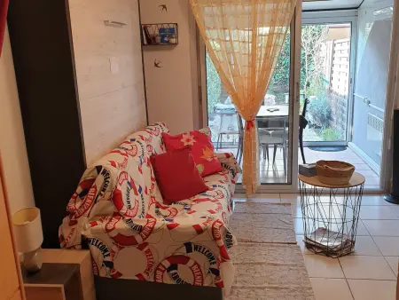 Studio avec jardinet, parking privatif, animaux acceptés - 2 étoiles - Photo 12