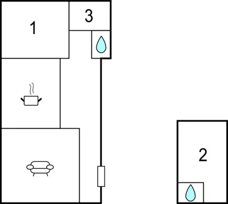 La Labrousse, Appartement 4 personnes à Sarlat la Canéda - Photo 13