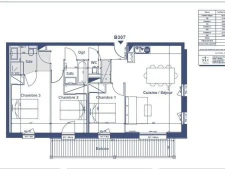 Appartement 3 Ch., 4 Pièces, 6 Pers., Valmorel avec Parking - Photo 8