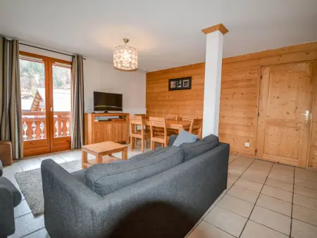 Appartement Morzine 64m² - Proche remontées mécaniques, WiFi, Sauna, Parking, 6 Pers. - Photo 1