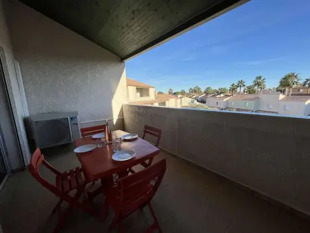 Appartement T3 avec Piscine, Clim, Terrasse, Parking Privé – À 600m de la Plage, 6 Pers. - Photo 3