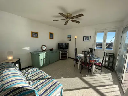 T3 avec terrasse, parking et vue mer pour 6 à Valras-Plage - Photo 4