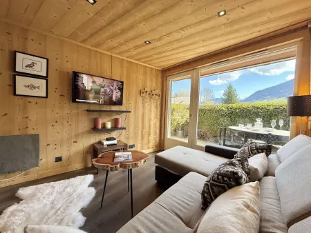 Studio Cabine à Praz-sur-Arly, 4 pers, proche pistes et village, parking et extérieur privé - Photo 1