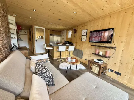 Studio Cabine à Praz-sur-Arly, 4 pers, proche pistes et village, parking et extérieur privé - Photo 4