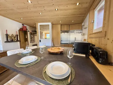 Studio Cabine à Praz-sur-Arly, 4 pers, proche pistes et village, parking et extérieur privé - Photo 9