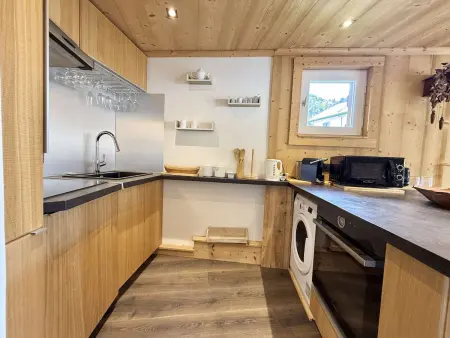 Studio Cabine à Praz-sur-Arly, 4 pers, proche pistes et village, parking et extérieur privé - Photo 10