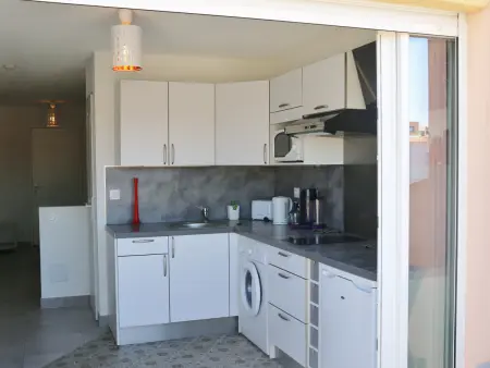 Studio climatisé pour 2 avec piscine, terrasse et parking à Agde - Photo 6