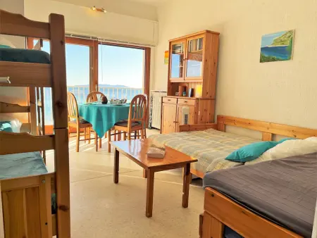 Studio lumineux en bord de mer à Cavalière, 4 couchages, vue imprenable - Photo 6