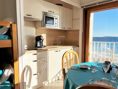 Studio lumineux en bord de mer à Cavalière, 4 couchages, vue imprenable - Photo 7