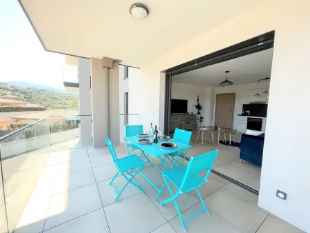 Appartement lumineux avec terrasse, à 650m de la plage d'Agosta, parking inclus - Photo 11