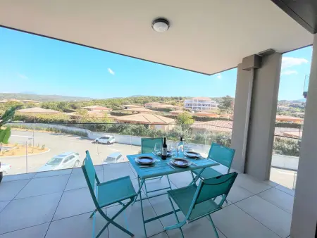 Appartement lumineux avec terrasse, à 650m de la plage d'Agosta, parking inclus - Photo 13