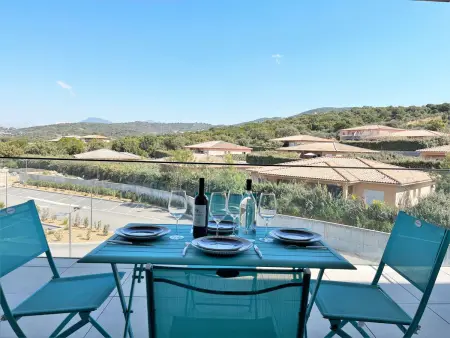 Appartement lumineux avec terrasse, à 650m de la plage d'Agosta, parking inclus - Photo 14