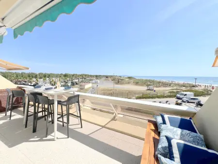 Studio rénové climatisé, 2/4 pers, terrasse, parking, Cap d'Agde - Photo 13