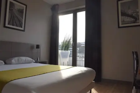 Résidence Lyon Dock Ouest / Chambre Confort 2 pers, Retraite urbaine à Lyon près du fleuve Saone - Photo 28