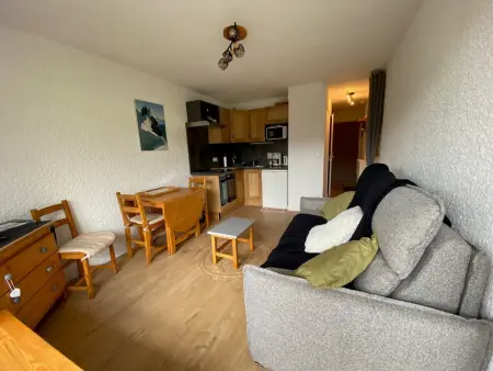 Studio cosy avec balcon, 2 nuits - La Clusaz, proche Bossonnet et pistes, parking inclus - Photo 1
