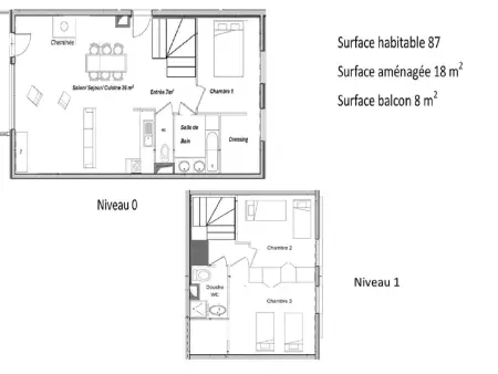 Spacieux 4 Pièces 6 pers, Balcon, Cheminée, Parking à Bourg-Saint-Maurice - Photo 15