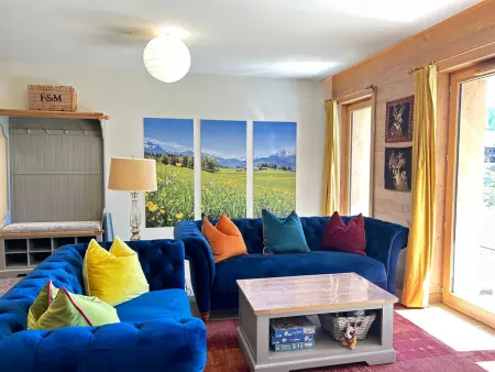 Luxueux Appartement au Centre des Gets avec Jardin, Proche Pistes, 3 Chambres, Wi-Fi, Parking - Photo 2