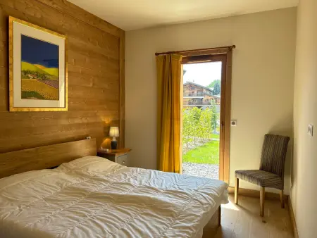 Luxueux Appartement au Centre des Gets avec Jardin, Proche Pistes, 3 Chambres, Wi-Fi, Parking - Photo 9