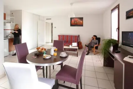 Résidence la Barbacane Carcassonne / T2 / 4 pers, Appartement moderne près de Carcassonne - Photo 12