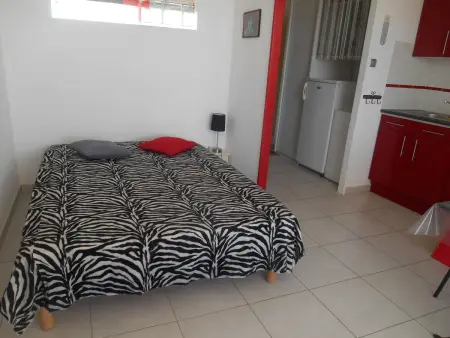 Studio cosy avec terrasse exposée sud-ouest, parking privé, à 2 min de la plage. - Photo 4
