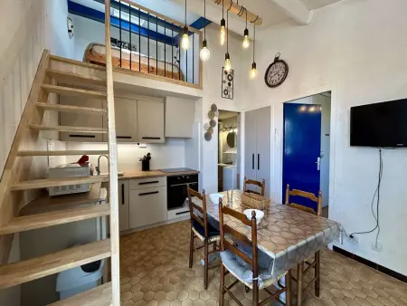 Appartement cosy avec mezzanine, 6 couchages, à 500m de la mer - St Cyprien - Photo 3