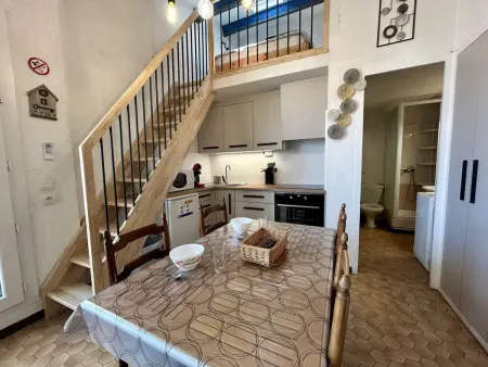 Appartement cosy avec mezzanine, 6 couchages, à 500m de la mer - St Cyprien - Photo 4