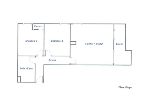 Luchon T3 balcon sud, parking, petits animaux admis - Photo 15