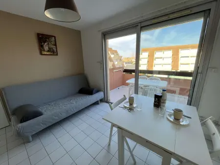 Appartement 4 couchages avec clim, terrasse, piscine et accès direct à la mer - Photo 7