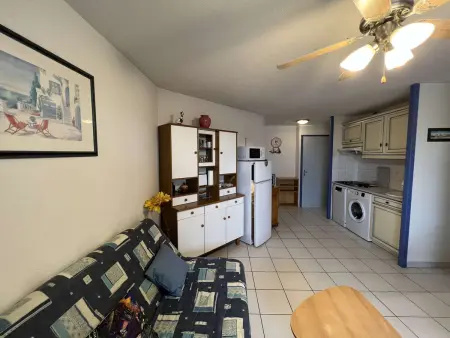 T2 Cabine Centre, 6 Personnes, Animaux Admis, Appartement 6 personnes à Valras Plage - Photo 2