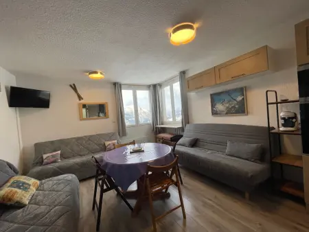 Studio rénové au Super Sauze, accès pistes, 5-6 pers. - Photo 1