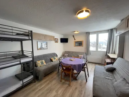Studio rénové au Super Sauze, accès pistes, 5-6 pers. - Photo 2