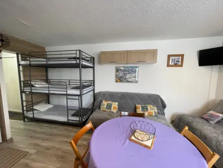 Studio rénové au Super Sauze, accès pistes, 5-6 pers. - Photo 4