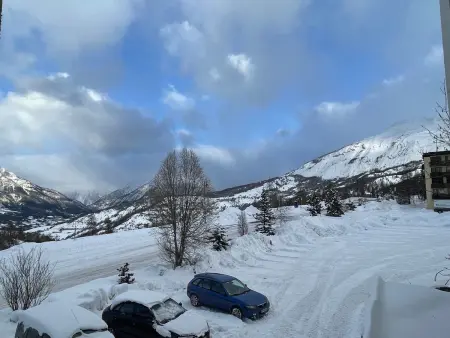 Studio rénové au Super Sauze, accès pistes, 5-6 pers. - Photo 7