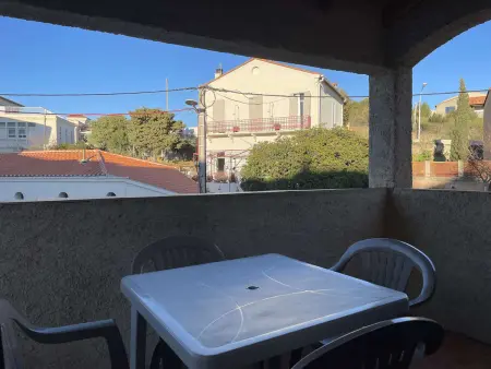 Appartement 2 Pièces, 4 Couchages, Terrasse, Climatisation, Près de la Plage - Photo 13