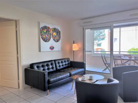 Appartement climatisé avec piscine, terrasse et parking - 6 couchages, près de la plage - Photo 4