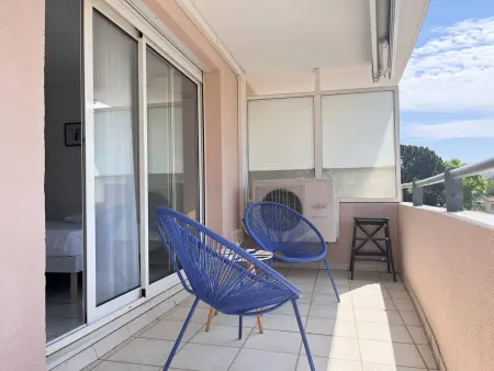 Appartement climatisé avec piscine, terrasse et parking - 6 couchages, près de la plage - Photo 9