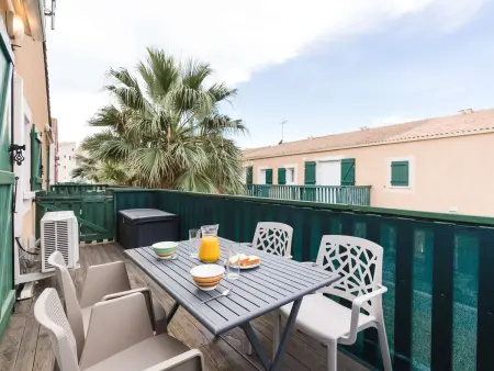 Appartement climatisé avec piscine - 4 pers., Appartement 4 personnes à Narbonne - Photo 8
