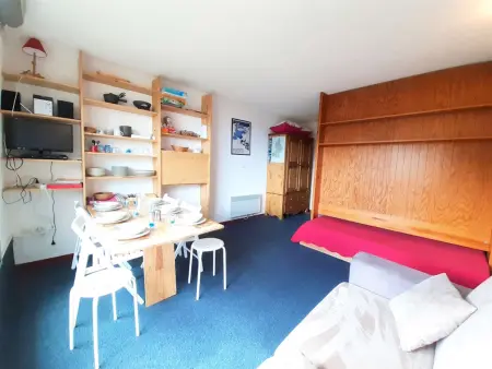 Studio Cabine 6 Pers. avec TV, Lave-Vaisselle et Casier à Ski - Aragnouet - Photo 2