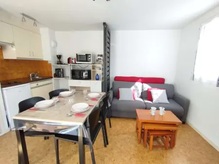 Charmant T2 à Saint-Lary-Soulan, 4 pers., balcon sud-ouest, parking, proche thermes - Photo 2