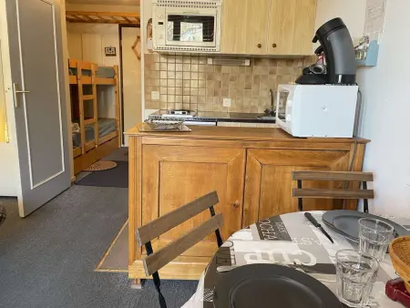 Studio calme 4 pers, Risoul 1850, proche centre, casier à ski - Photo 4