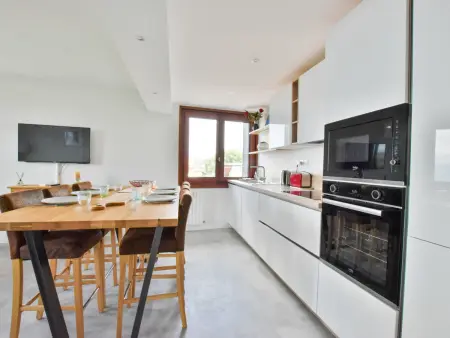 Charmant appartement 4 pers avec balcon et vue lac, proche plage à Neuvecelle - Photo 4