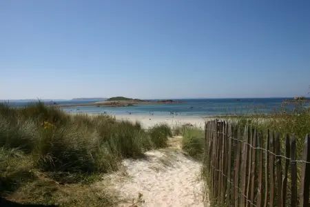 Appartement Port-Blanc, Villa à Port Blanc avec vue sur mer - Photo 5