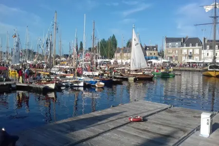 Appartement Port-Blanc, Villa à Port Blanc avec vue sur mer - Photo 12
