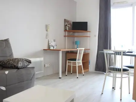 Studio calme avec balcon aux Minimes, Appartement 2 personnes à La Rochelle - Photo 2