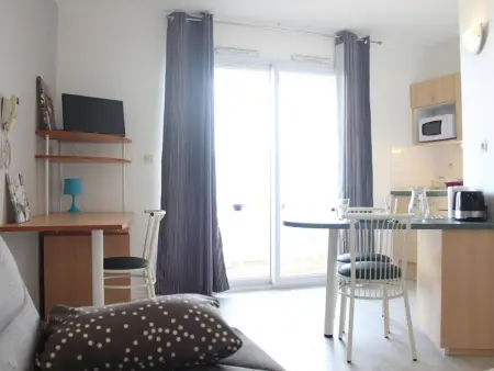 Studio calme avec balcon aux Minimes, Appartement 2 personnes à La Rochelle - Photo 3
