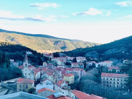 Studio lumineux avec balcon et terrasse, animaux admis, parking sécurisé, proche des thermes - Photo 9