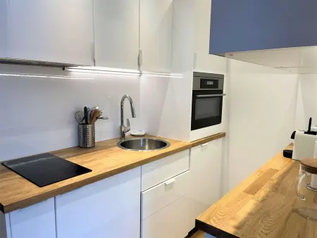Charmant T2 cabine, rénové, 6 couchages, à 20m des pistes, parking privé – Vars Les Claux - Photo 5