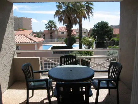 Appartement T2 avec 5 couchages, piscine, tennis, proche plage et port, animaux admis - Saint-Cyprien - Photo 3