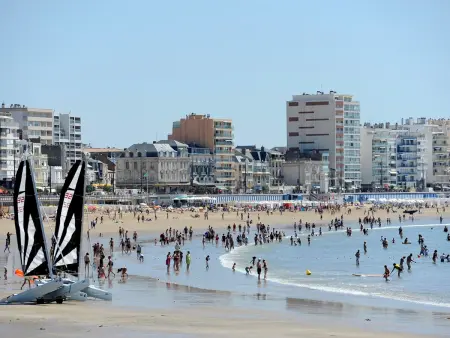 Appartement T2 avec Wifi, grande terrasse, à 500m de la plage - Photo 9